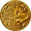 France 1/4 Euro Lunar Year of the Dragon 2024 c + ⊞ ANÉE DU DRAGON 2024 龍 coin obverse