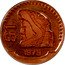Mexico 1 Peso (Pattern. Reverse Trial) $1 1979 coin reverse