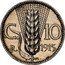Italy 10 Centesimi (Helmeted head) KM# Pn13 C.10 R. 1915 AM coin reverse