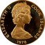 Cook Islands 10 Cents 250th Anniversary of James Cook 1978 FM (M) KM# 4a ELIZABETH II COOK ISLANDS 1978 coin obverse