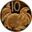 Cook Islands 10 Cents 250th Anniversary of James Cook 1978 FM (M) KM# 4a 10 JB FM coin reverse