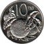 Cook Islands 10 Cents Elizabeth II FAO 1979 FM (M) KM# 4b 10 FAO JB FM coin reverse