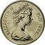 Fiji 10 Cents Ula Tava Tava 1982 KM# 30 ELIZABETH II FIJI 1982 coin obverse