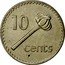 Fiji 10 Cents Ula Tava Tava 1982 KM# 30 10 CENTS coin reverse