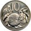 Cook Islands 10 Cents Elizabeth II 2nd portrait 1983 KM# 4 10 JB FM coin reverse