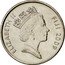 Fiji 10 Cents Ula Tava Tava 2009 KM# 120 ELIZABETH II FIJI 2009 RDM coin obverse
