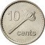 Fiji 10 Cents Ula Tava Tava 2009 KM# 120 10 CENTS coin reverse