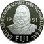 Fiji 10 Dollars Save the Children Fund 1991 Proof KM# 60 RATU SERU CAKOBAU 1817-1883 VUNIVALU OF BAU 19 91 FIJI coin obverse