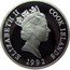 Cook Islands 10 Dollars Elizabeth II Nicolaus Copernicus 1992 Proof KM# 136 ELIZABETH II COOK ISLANDS RDM 1992 coin obverse