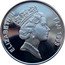 Fiji 10 Dollars William Bligh 1993 Proof KM# 64 ELIZABETH II FIJI 1993 RDM coin obverse