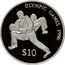 Fiji 10 Dollars XXVI Summer Olympic Games in Atlanta 1993 Proof KM# 67 OLYMPIC GAMES 1996 $10 coin reverse