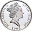 Cook Islands 10 Dollars Olympic National Park 1996 Proof KM# 283 ELIZABETH II COOKS ISLANDS RDM 1996 coin obverse