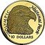 Cook Islands 10 Dollars Olympic National Park 1996 Proof KM# 285 OLYMPIC NATIONAL PARK A SH 96 10 DOLLARS coin reverse
