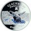 Cook Islands 10 Dollars Glacier Bay National Park 1997 Proof KM# 360 GLACIER BAY NATIONAL PARK HUMPBACK WHALE 10 DOLLARS coin reverse