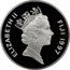 Fiji 10 Dollars 50th Anniversary of the Marriage of Queen Elizabeth II and Prince Philip 1997 Proof KM# 87 ELIZABETH II FIJI 1997 RDM coin obverse