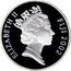 Fiji 10 Dollars Peregrine Falcon 2002 Proof KM# 104 ELIZABETH II FIJI 2002 RDM coin obverse