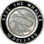 Fiji 10 Dollars Sperm Whale 2002 Proof KM# 101 SAVE THE WHALES 2002 10 DOLLARS coin reverse