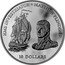 Fiji 10 Dollars HMS Investigator 2003 Proof KM# 107 HMS INVESTIGATOR MATTHEW FLINDERS 10 DOLLARS coin reverse