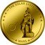 Fiji 10 Dollars Mars 2010 Proof KM# 220 THE SOLAR SYSTEM MARS coin reverse
