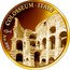 Fiji 10 Dollars Colosseum. Italy 2012 Proof KM# 384 COLOSSEUM ITALY AU .999 coin reverse