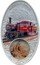 Fiji 10 Dollars Locomotive Merddin Emrys 2013 Proof KM# 477 MERDDIN EMRYS coin reverse