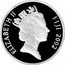 Fiji 10 Dollars Fairwell to the Irish Pound 2002 Proof KM# 258 ELIZABETH II FIJI 2002 coin obverse