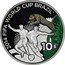 Fiji 10 Dollars FIFA World Cup Brazil 2012 Proof KM# 309 2014 FIFA WORLD CUP BRAZIL TM 10$ coin reverse