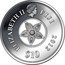 Fiji 10 Dollars Flowers 2012 Proof KM# 199 ELIZABETH II FIJI 2012 $10 coin obverse