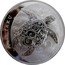 Fiji Ten Dollars Hawksbill Taku Turtle 2012 Prooflike KM# 232 FIJI TAKU FINE SILVER .999 5 OZ coin reverse