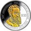 Fiji 10 Dollars Michelangelo 2012 Proof KM# 326 500TH ANNIVERSARY-THE CREATION OF ADAM MICHELANGELO 1475-1564 $10 coin reverse