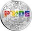 Malta 10 Euro EuroPride. Valletta. Coloured 2023 ☤ 10 EURO PRIDE VALLETTA 2023 coin reverse