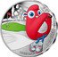 France 10 Euro (Mascot. Golf) PARIS 2024 GOLF coin reverse