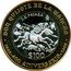 Mexico 100 Pesos 400th Anniversary of Don Quijote de la Mancha. With Dots 2006 KM# 705a ... 1605 - 400 ANIVERSARIO - 2005 J G POSADA $100 coin reverse