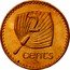 Fiji 2 Cents Palm Fan 1982 KM# 28 2 CENTS coin reverse