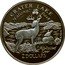 Cook Islands 2 Dollars Crater Lake National Park 1997 Proof KM# 329 WHITE-TAILED DEER A SH 97 CRATER LAKE NATIONAL PARK 2 DOLLARS coin reverse