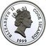 Cook Islands 2 Dollars Elizabeth II Garfield 1999 Proof KM# 339 ELIZABETH II COOK ISLANDS RDM 1999 coin obverse