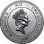 Fiji Two Dollars Hawksbill Taku Turtle 2010 Prooflike KM# 151 ELIZABETH II FIJI TWO DOLLARS 2010 coin obverse