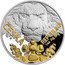 Niue 2 Dollars Czech Lion. Gilded Coin 2023 ♛Čᴍ ČESKÁ REPUBLIKA 1OZ AG 999 coin reverse