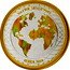 Niue 2 Dollars (Terra. Hologram) 1 OZ FINE SILVER 9999 TERRA 2023 coin reverse