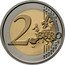 Belgium 2 Euro (Women's Suffrage) KM# 439 2 EURO LL coin reverse