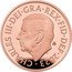 UK 2 Pence Charles III Red Squirrel 2023  Proof; Tudor crown privy mark CHARLES III DEI GRA REX FID DEF 2023 MJ coin obverse