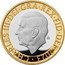 UK 2 Pounds (National flowers) 2023 CHARLES III DEI GRA REX FID DEF coin obverse
