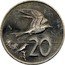 Cook Islands 20 Cents Elizabeth II 2nd portrait 1983 KM# 5 20 JB FM coin reverse