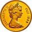 Fiji 200 Dollars 25th Anniversary World Wildlife Fund. Ogmodon 1986 Proof KM# 56 ELIZABETH II FIJI 1986 coin obverse