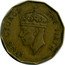 Fiji Three Pence George VI. Native Dwelling 1952 KM# 18 KING GEORGE THE SIXTH coin obverse