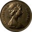 Fiji 5 Cents Lali 1981 KM# 29 ELIZABETH II FIJI 1980 coin obverse