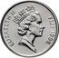 Fiji 5 Cents Harvest From the Sea 1995 (o) KM# 77 ELIZABETH II FIJI 1995 RDM coin obverse
