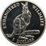 Cook Islands 5 Dollars Endangered World Wildlife. Kangaroo 1991 KM# 228 ENDANGERED WILDLIFE 5 DOLLARS coin reverse