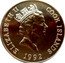 Cook Islands 5 Dollars Mandrill 1992 KM# 231 ELIZABETH II COOK ISLANDS RDM 1992 coin obverse