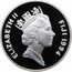 Fiji Five Dollars Queen Mother's London House 1994 Proof KM# 69 ELIZABETH II FIJI 1994 coin obverse
